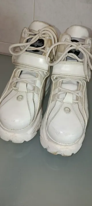 Botas Buffalo Blancas