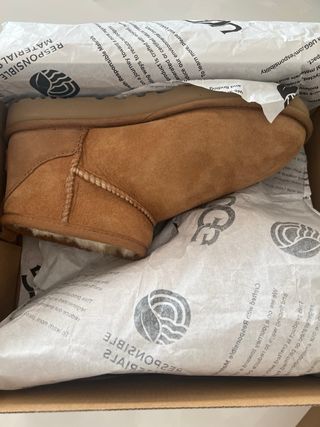 Botas UGG Classic Ultra Mini Camel Talla 38