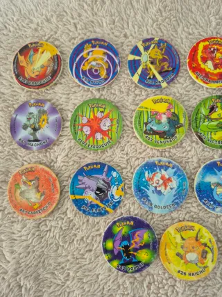 Lote Tazos Attack Pokémon