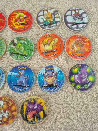 Lote Tazos Attack Pokémon