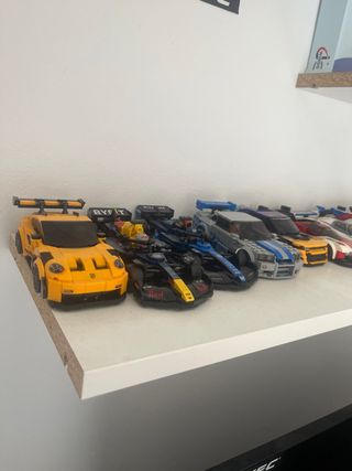 Colección 9 Coches Lego