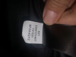 Piumino The North Face unisex nero taglia S