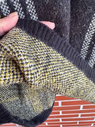 Jersey Sfera Cuadros Negro y Amarillo