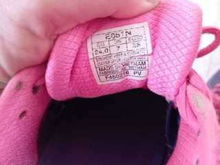 Zapatillas Asics T38 Morado/Rosa