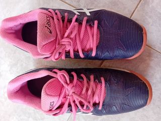 Zapatillas Asics T38 Morado/Rosa