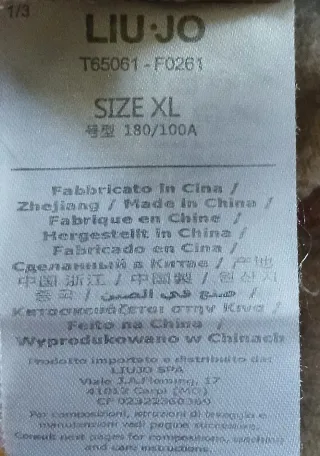 Abito Liu Jo maculato XL