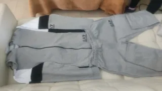 Conjunto Chandal Lacoste Negro y Blanco