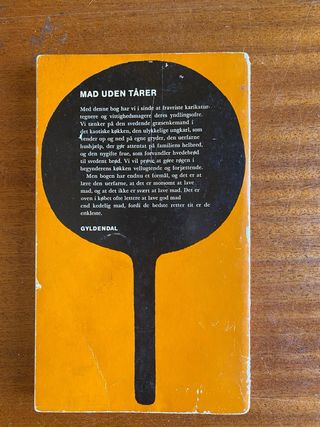 Libro danés ilustrado de cocina