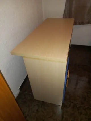 Sofá Cama Gris Tela. Regalo escritorio