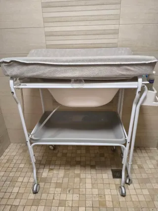 Bañera cambiador extraíble Plastimyr