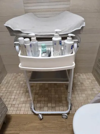 Bañera cambiador extraíble Plastimyr