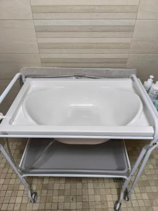 Bañera cambiador extraíble Plastimyr