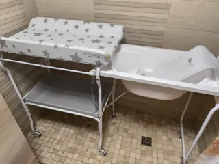 Bañera cambiador extraíble Plastimyr