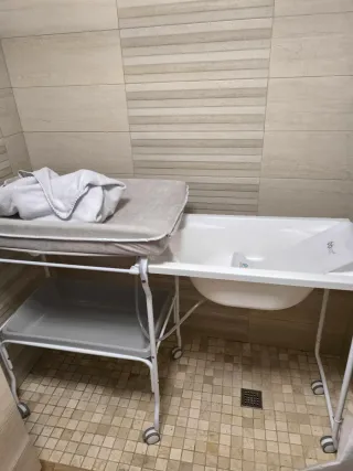 Bañera cambiador extraíble Plastimyr