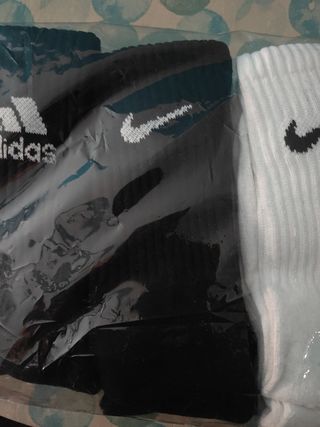12 Pares Calcetines Adidas Nike Talla 30-42