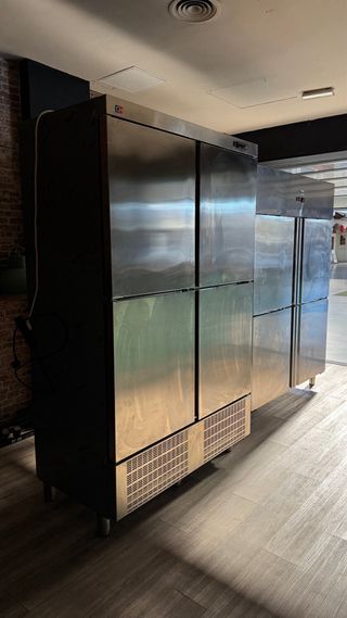 2 Congeladores Industriales Acero Inoxidable