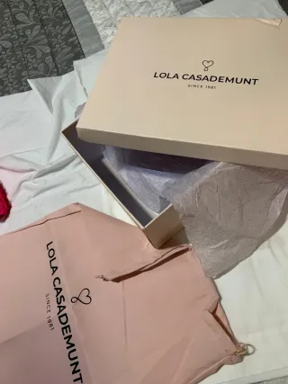 Zapatillas Lola Casademunt Talla 38