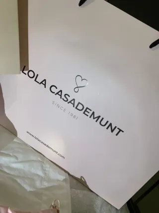 Zapatillas Lola Casademunt Talla 38