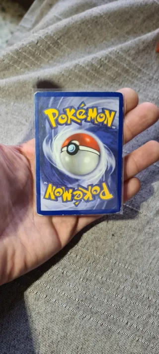 Carta Pokémon - Pikachu - 1ª Edición Base Set.