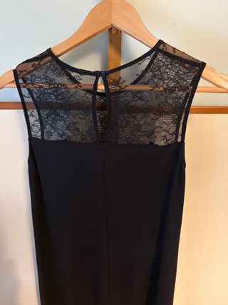 Abito Intimissimi nero con pizzo