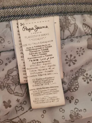 Nueva. Chaqueta vaquera mujer Pepe jeans T- L/XL