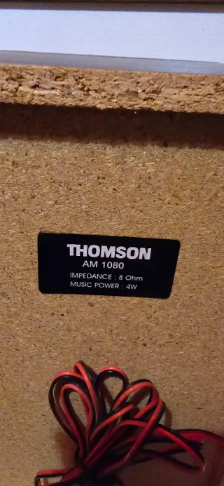 Coppia casse Thomson grigie