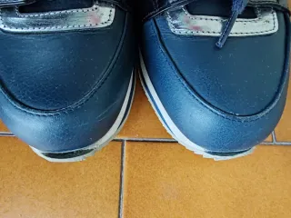 Scarpe Versace Donna Blu Argento