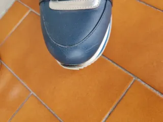 Scarpe Versace Donna Blu Argento