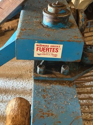 Arrancadora patatas para tractor.