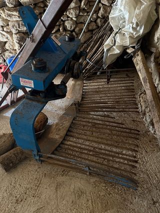 Arrancadora patatas para tractor.