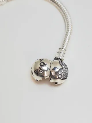 Pulsera Pandora Plata 19 cm