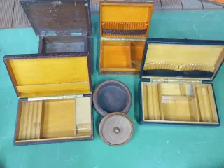 Kit de fumador antiguo