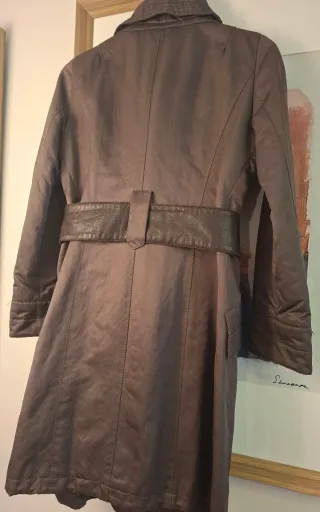 Gabardina Pedro Novo Marrón