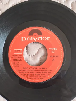 Vinilo Barclay James Harvest - Love on the Line