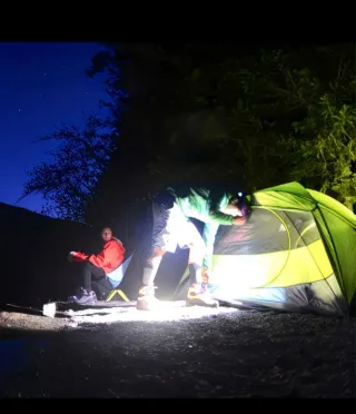 Torcia frontale Blue technology