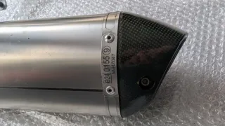 Scarico Akrapovič Titanio + Raccordo Arrow