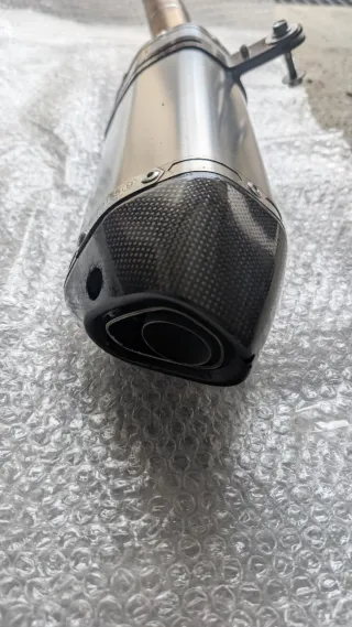 Scarico Akrapovič Titanio + Raccordo Arrow