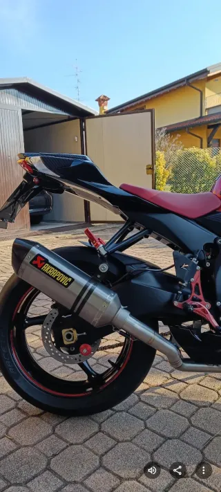 Scarico Akrapovič Titanio + Raccordo Arrow