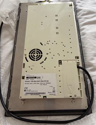 Placa Inducción Ikea 2 fuegos Negra