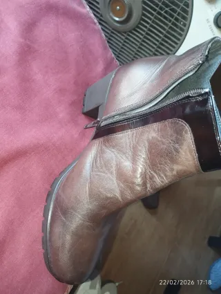 Botines Pitillos Marrones Talla 38