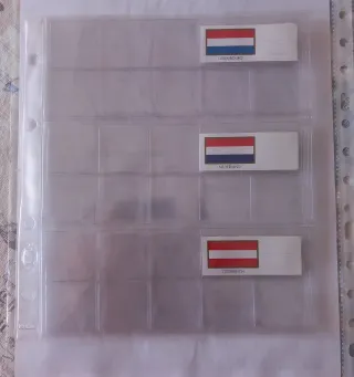 5 Hojas para Monedas