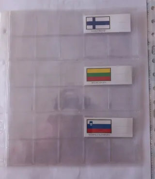 5 Hojas para Monedas