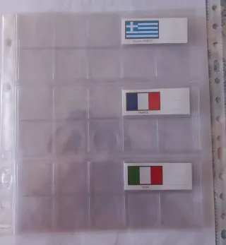 5 Hojas para Monedas