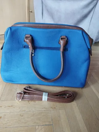 Bolso Michael Kors Azul y Marrón