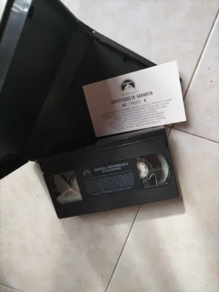 VHS Misión: Imposible 2 (Tom Cruise)