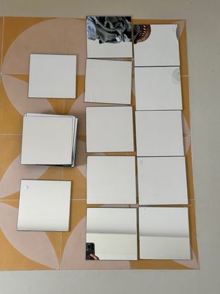 Azulejos espejo 15x15 cm