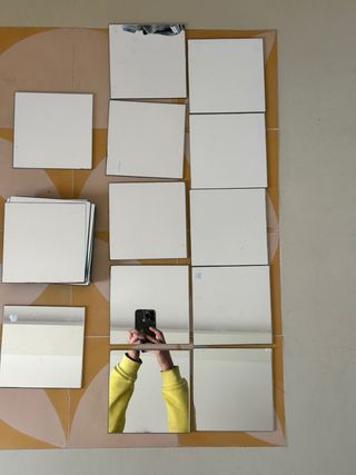 Azulejos espejo 15x15 cm