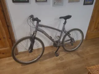 Bicicleta Montaña Btwin Gris 26 pulgadas