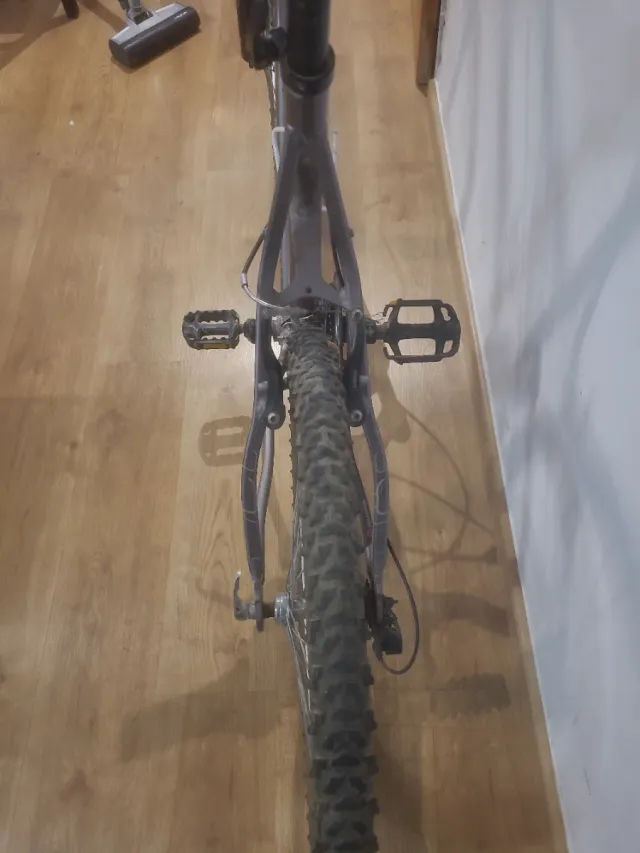 Bicicleta Montaña Btwin Gris 26 pulgadas