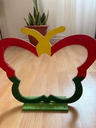 Porta pendientes mariposa 2 piezas